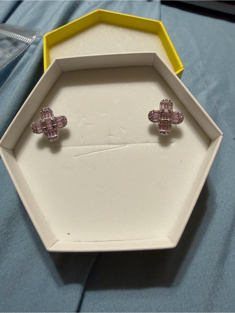 Sterling Studs: Rose Quartz
